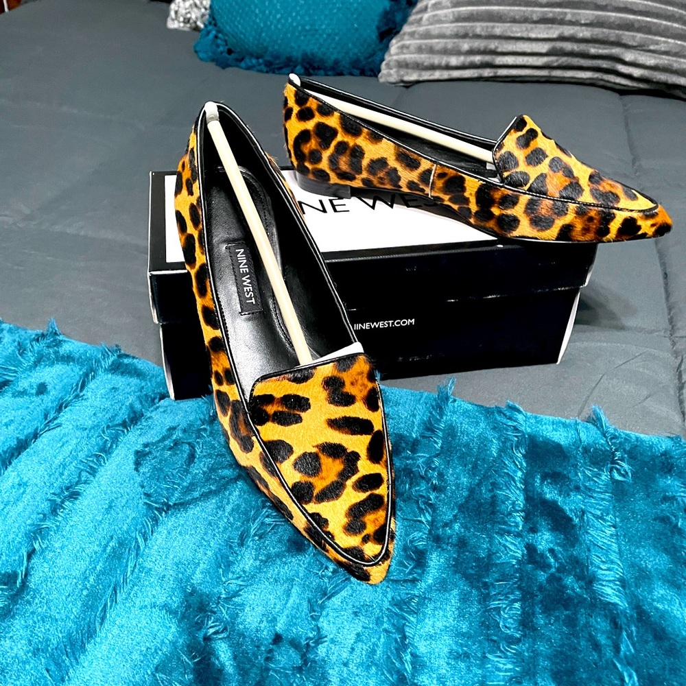 **New** Nine West Abay Smoking Flats